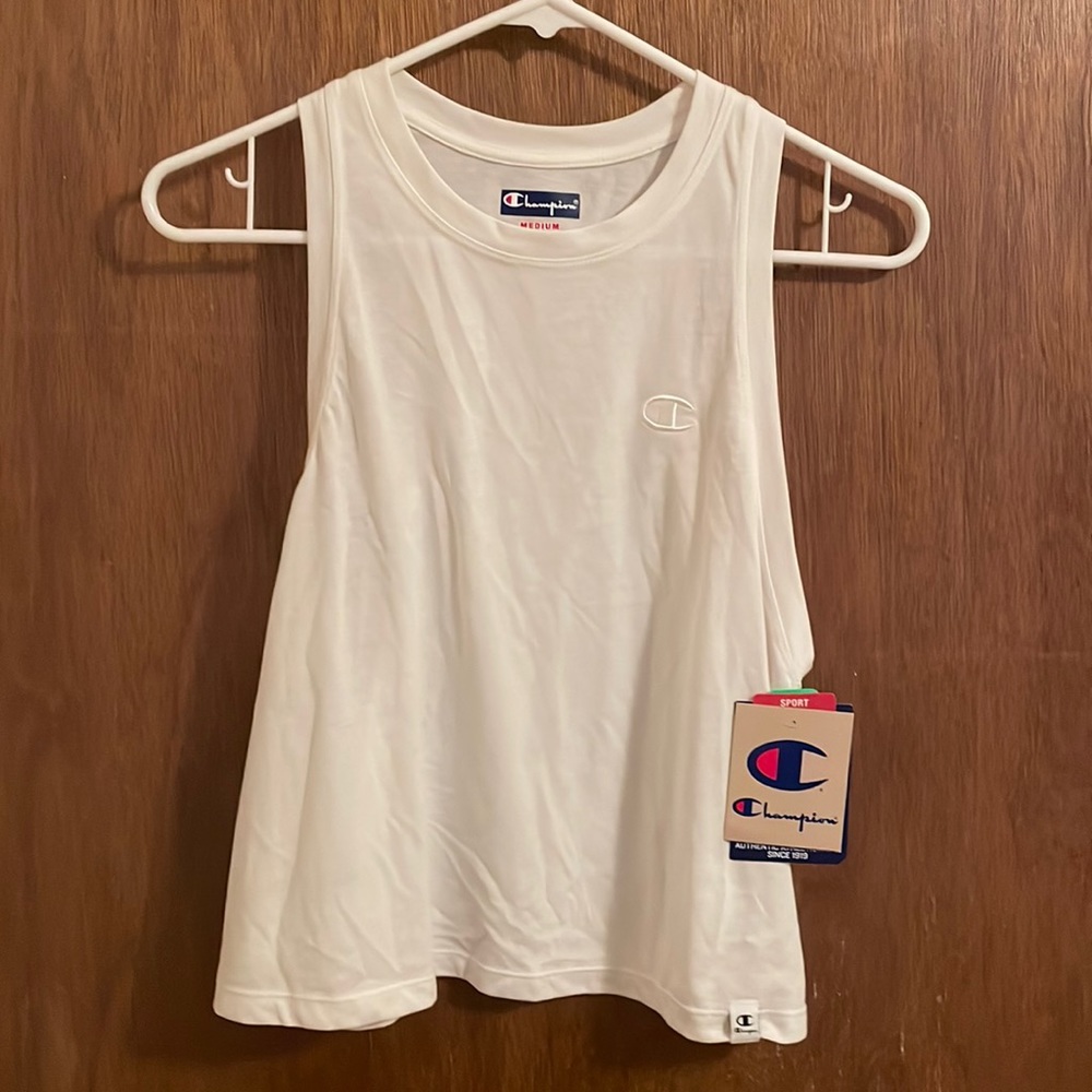 Champion white tank top